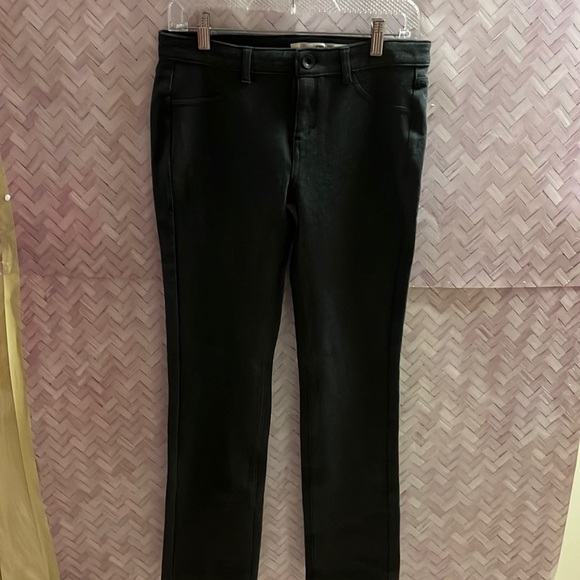 Dkny dark grey zip up leggings - size 4, skinny, stretch, back pockets - Picture 1 of 6